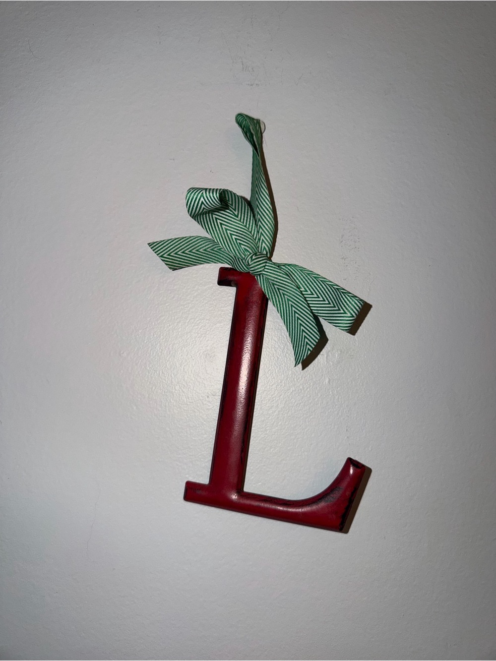 Letter L Wall decor Bow monogram travel party accent art host vacation beach fun